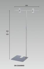 T型スタンド　オールステンレス　コーナー　300H