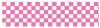 ビニール幕 市松 蛍光ピンク