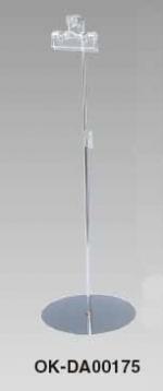 下向きクリップスタンド　300H　円盤ベース